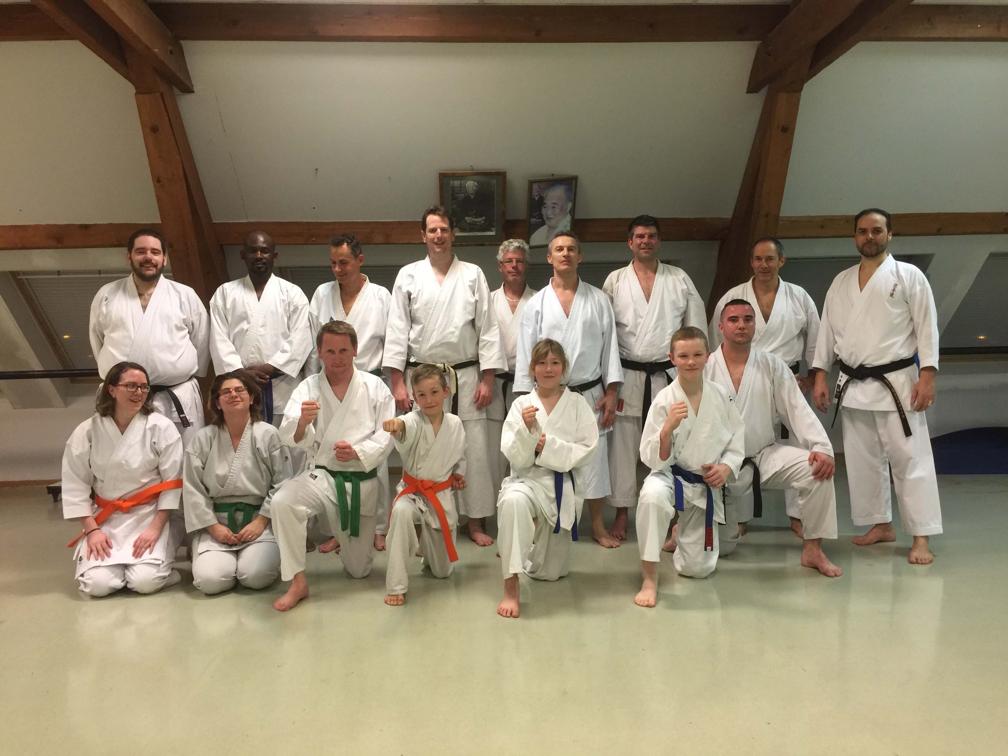 Cours de Karate à Pontarlier (France) 22 mars 2019